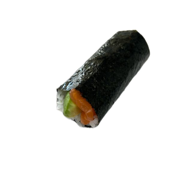 Salmon Avocado Hand Roll.