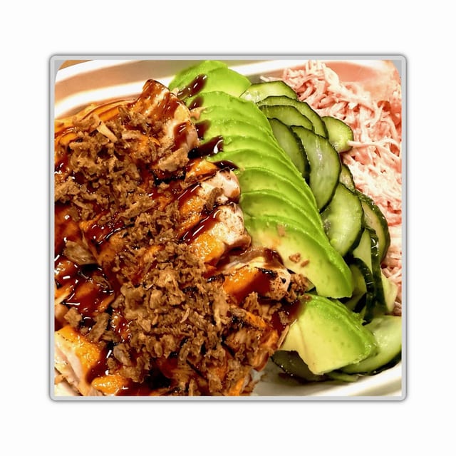Seared Salmon Bowl.