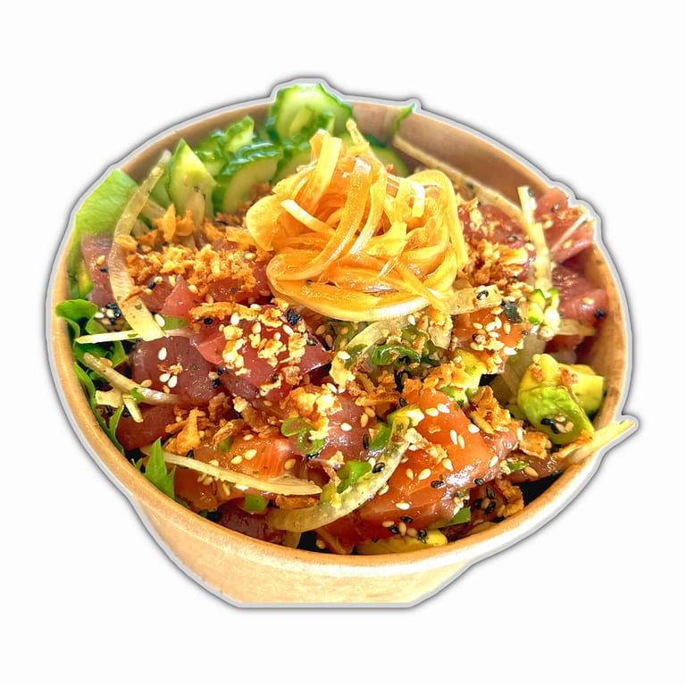 Delicious Spicy Salmon Roll
