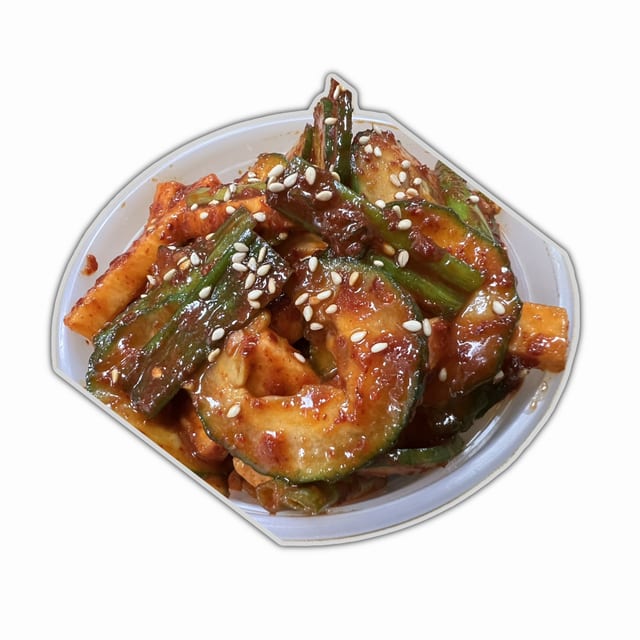Korean Cucumber salad.
