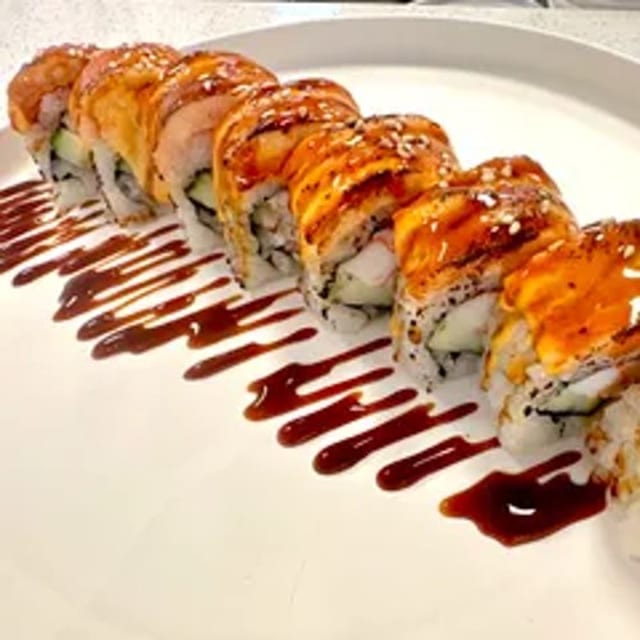 Seared Salmon Roll.