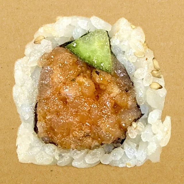 Spicy Salmon Roll.